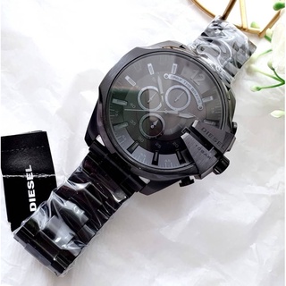 🎀 (สด-ผ่อน) นาฬิกา สีดำ DIESEL DZ4355 Diesel Mens Mega Chief Bracelet Watch