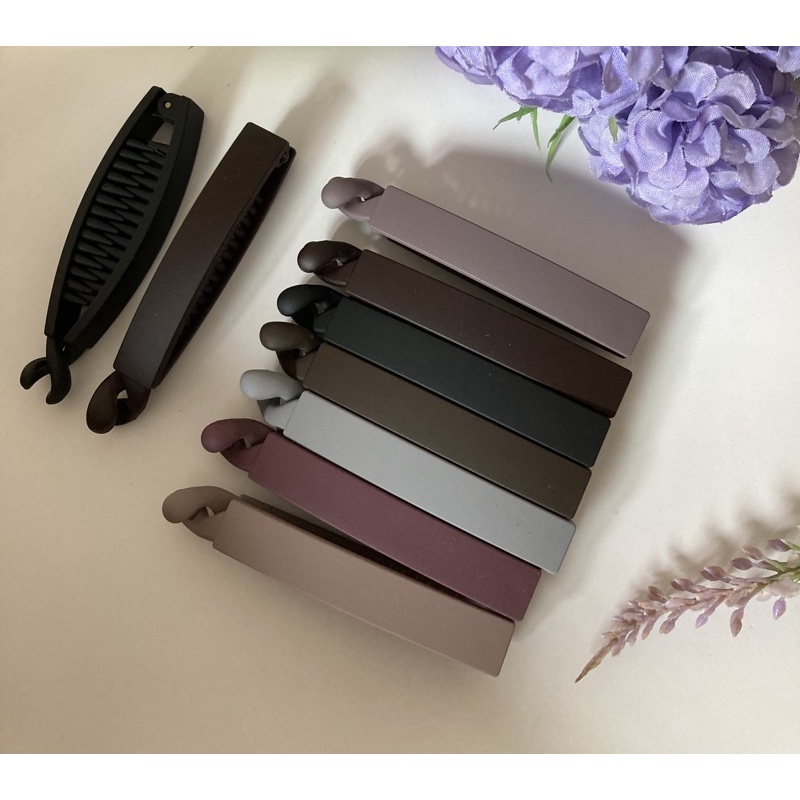 กิ๊บหนีบผมเกาหลี 8 Cm 🇰🇷Made in Korea ของแท้ เนื้อแมทด้าน สำหรับหนีบผม ...