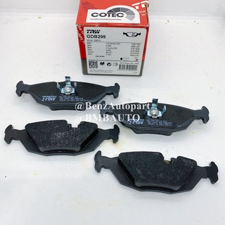 BMW ผ้าเบรคหลัง GDB299 Serie3(E30) Serie5(E28) เบอร์ 34 21 1 158 912 ยี่ห้อ TRW (MADE IN EU)