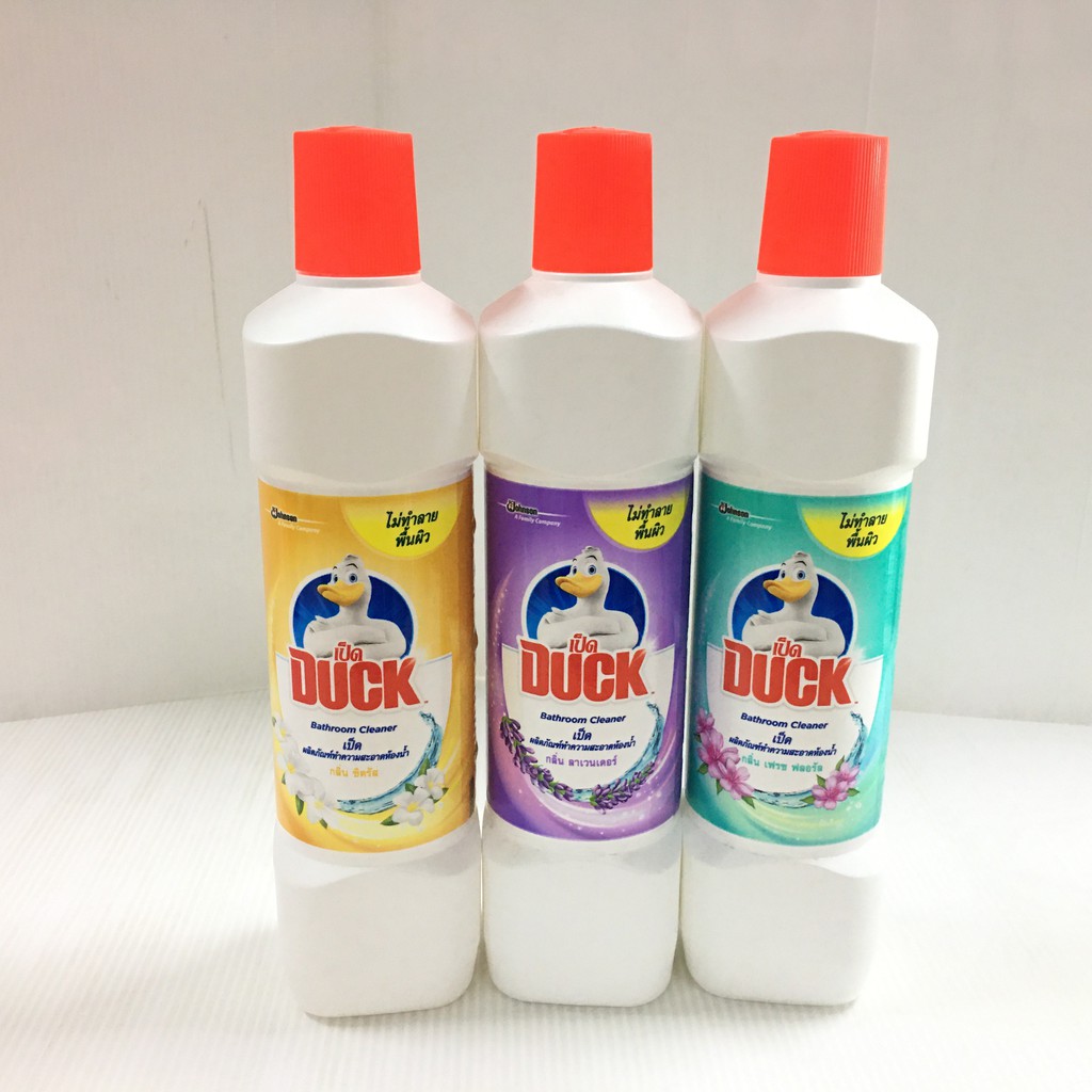 มี-3-สี-3-กลิ่น-duck-bathroom-cleaner-เป็ด-ผลิตภัณฑ์ทำความสะอาดห้องน้ำ-450-มล