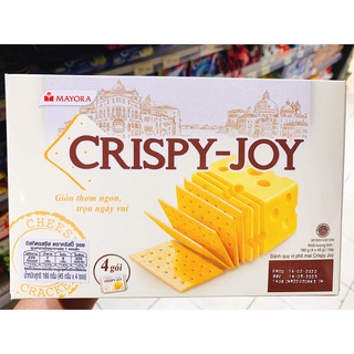 Crispy-Joy บิสกิตรสชีส 45 กรัม x 4 ซอง (180 กรัม) Crispy Joy Biscuit คริสปี้ จอย