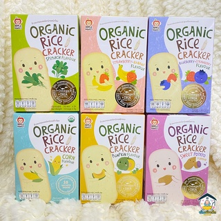 Apple monkey ข้าวอบกรอบออร์แกนิก Organic Rice Cracker