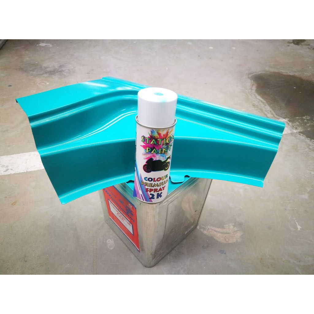สีสเปรย์-station-paint-2k-สีเขียวมิ้น-รหัสg101