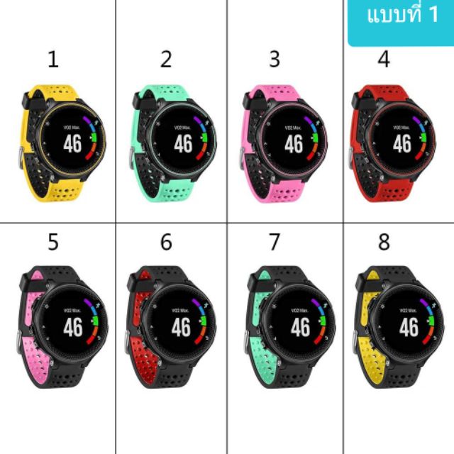 ภาพหน้าปกสินค้าสายนาฬิกา Garmin Garmin Forerunner 235 220 230 620 630 735XT Approach S6 S5 S20 จากร้าน straplife94 บน Shopee