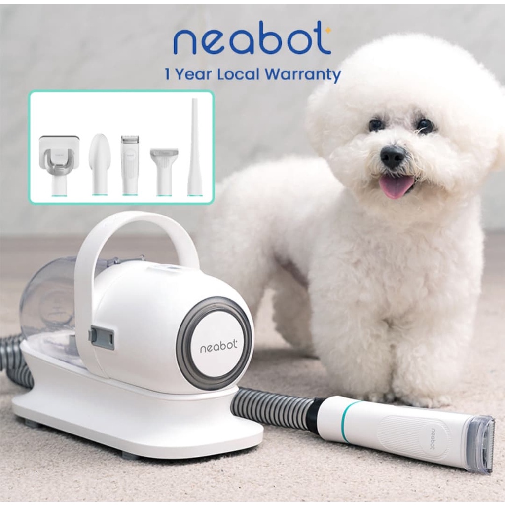 Neabot P1 Pro เครื่องแปรงขน/ตัดขนและดูดขน แบบ 3 in 1 หัวแปรงหลายแบบ (ลด ...
