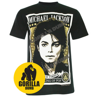 Gorilladumb เสื้อยืดลายวงดนตรี ไมเคิล แจ็คสัน Michael Jackson