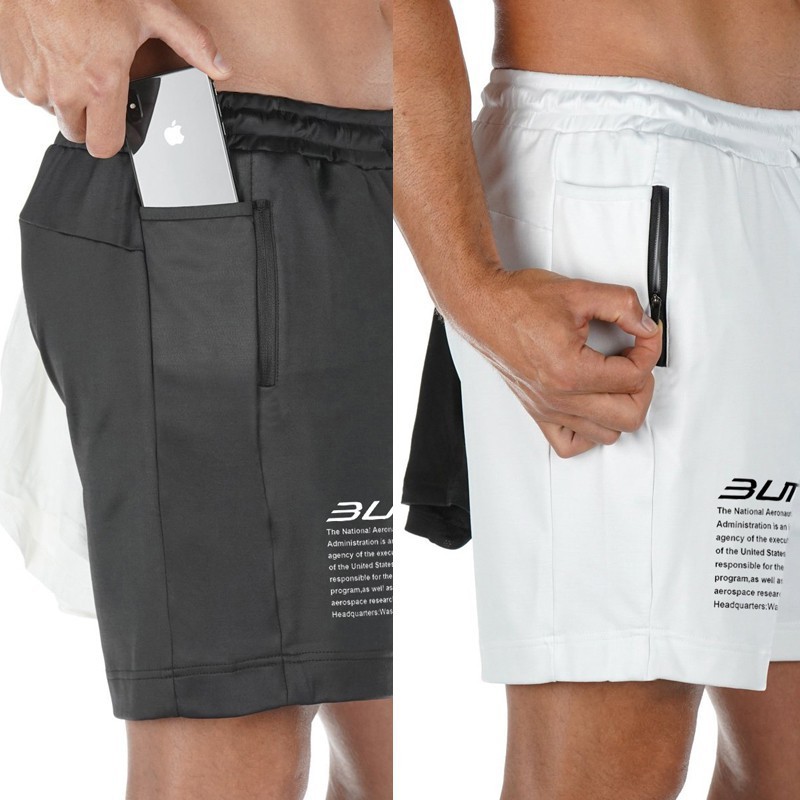 Quick-drying pants fitness running shorts main image 1