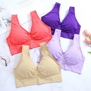 ⭐fairybra.store⭐ SB-113 สปอร์ตบรา ผ้านิ่ม ใส่สบาย