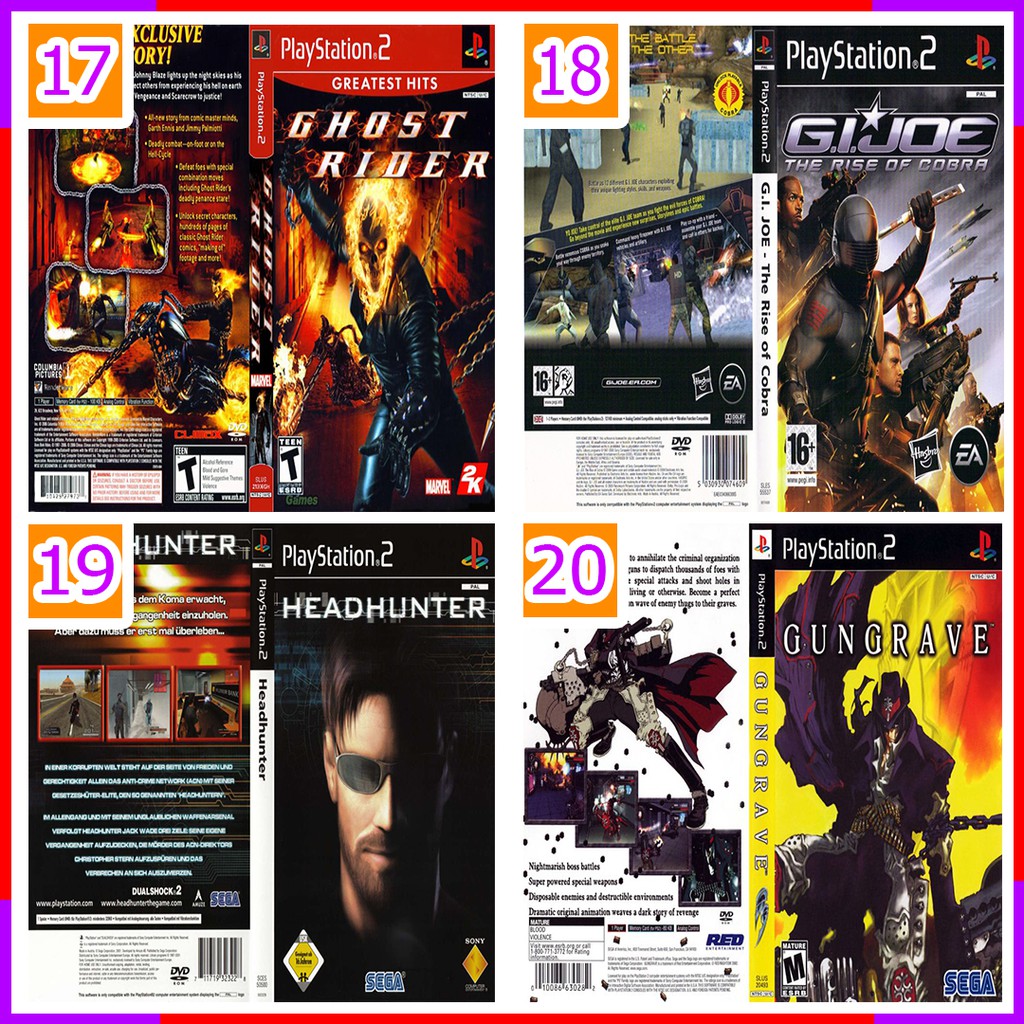 แผ่นเกมส์-ps2-รวมเกมส์ตลุ่ยด่าน-vol-01