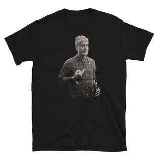 เสื้อยืดพิมพ์ลายแฟชั่น Anthony Bourdain เสื้อนิ้วกลาง - อะไหล่ Unknown