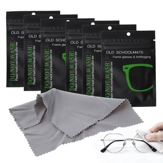 สินค้า แว่นตา ป้องกันหมอก กันฝน กันน้ํา สะดวก ป้องกันหมอก ไมโครไฟเบอร์ ผ้าเช็ดทําความสะอาดโทรศัพท์มือถือ กระจก เมื่อสวมใส่หน้ากาก