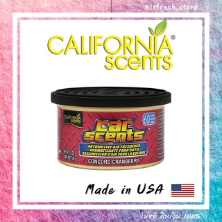 ภาพหน้าปกสินค้าCalifornia Scents กลิ่น Cranberry น้ำหอมปรับอากาศ แบบเยื่อไม้ ไม่อุดตันกรองแอร์ แคลิฟอร์เนียเซ็นส์ กลิ่นแคนเบอรี่ ซึ่งคุณอาจชอบราคาและรีวิวของสินค้านี้