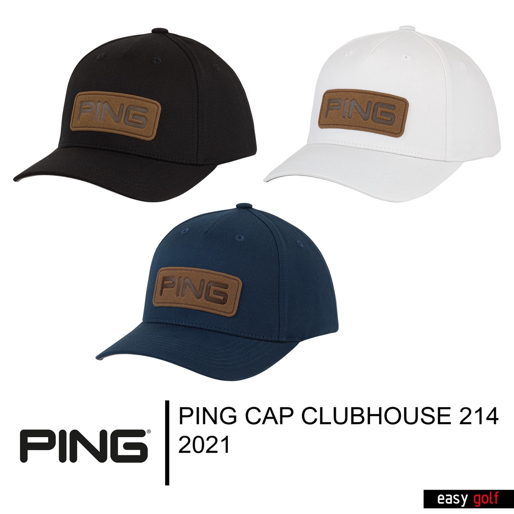 ping-cap-clubhouse-214-ping-cap-men-หมวกกอล์ฟ-หมวกกีฬาผู้ชาย