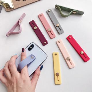 อุปกรณ์ที่จับโทรศัพท์มือถือ แบบสวมข้อมือ ติดหลังโทรศัพท์ หลากหลายสีสัน สําหรับ iphone xiaomi