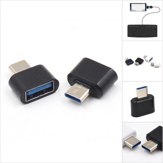 【COD•artg】อะแดปเตอร์แปลงข้อมูล Usb Type C Male เป็น USB 2.0 Female OTG 2 ชิ้น