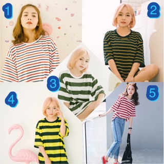 All Oversize Stripe คิ้วท์ๆ🎈