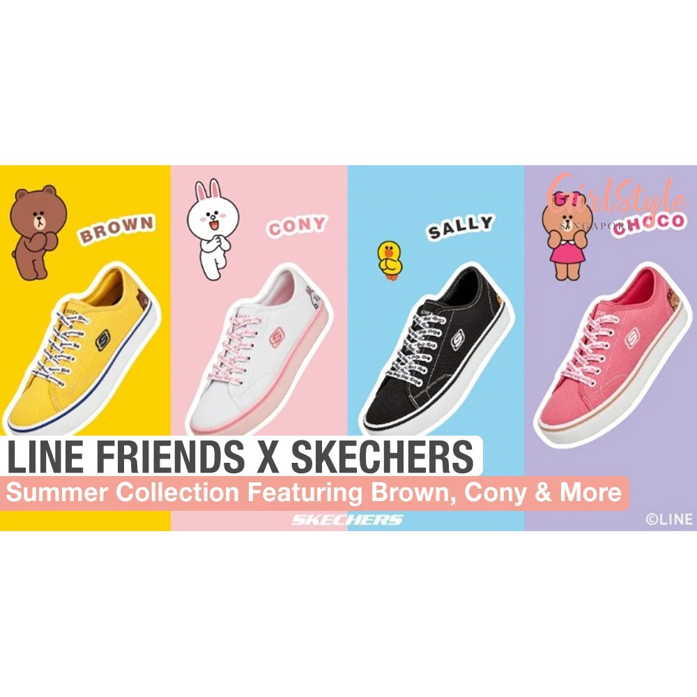 Line friends x skechers online