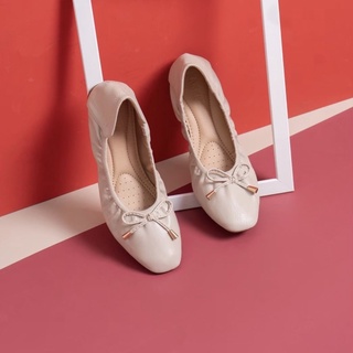 ภาพขนาดย่อของภาพหน้าปกสินค้ารองเท้าคัชชู เพื่อสุขภาพ ( รุ่น MINNY )  ทักแชทเพื่อเช็คสต๊อก จากร้าน momo_shoes บน Shopee ภาพที่ 5