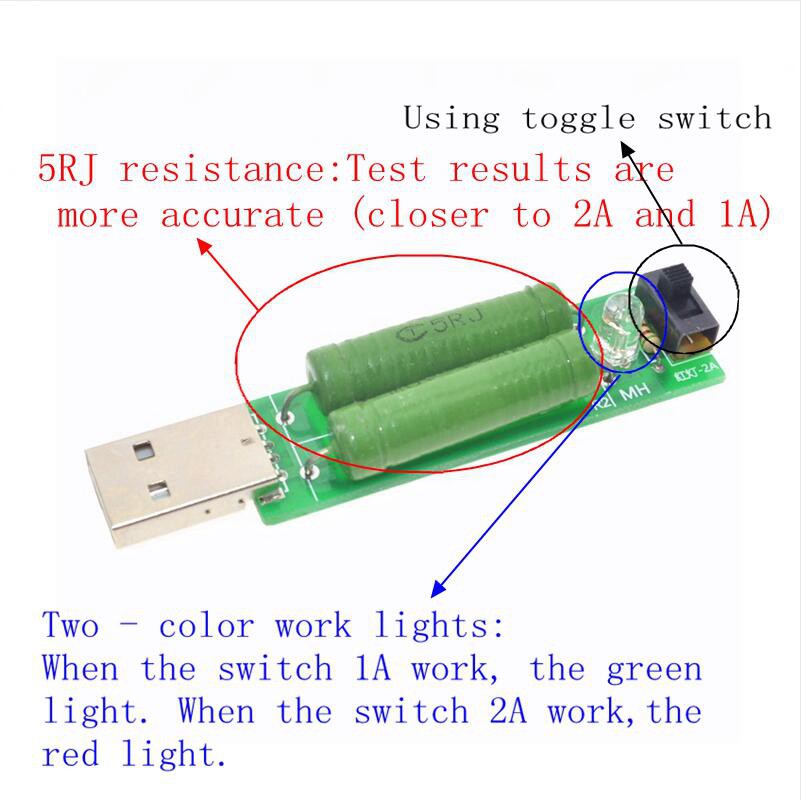 usb-mini-discharge-load-resistor-2a-1a-with-switch-1a-green-led-2a-red-led