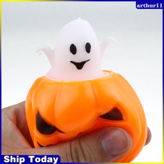 Arthur  Squeezing Pumpkin Cup Toys Anti Anxiety Decompression Sensory Toys Halloween Prank Props For Kids Gift