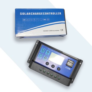 โซลาร์ ชาร์เตอร์ 12/24 30A solar charge controller