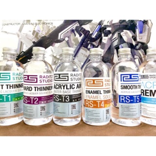 สินค้า Raditz Studio ThinnerT1-T5 และ R1 Acrylic Remover color gundam gunpla โมเดล กันดั้ม กันพลา หุ่น รถ ทหาร สี