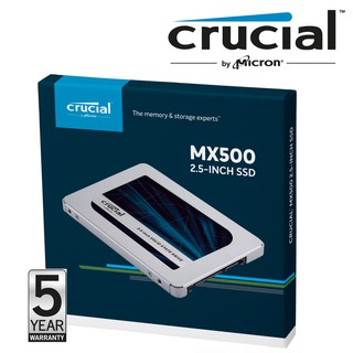 ภาพหน้าปกสินค้าCrucial 1TB MX500 SATA3 2.5\" SSD ที่เกี่ยวข้อง