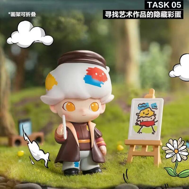 【ของแท้】POPMART Dimoo Time Roaming Series กล่องสุ่ม ตุ๊กตาฟิกเกอร์ ...