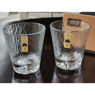 Deli Glassware แก้วน้ำสลักลาย แก้วมัค เนื้อหนา สลักลายสวยงาม สำหรับใส่เครื่องดื่มร้อนเย็น 250 ml แพ็ค6ใบ RJ134RO09