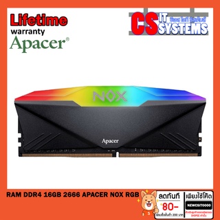 RAM DDR4 16GB 2666 APACER NOX RGB