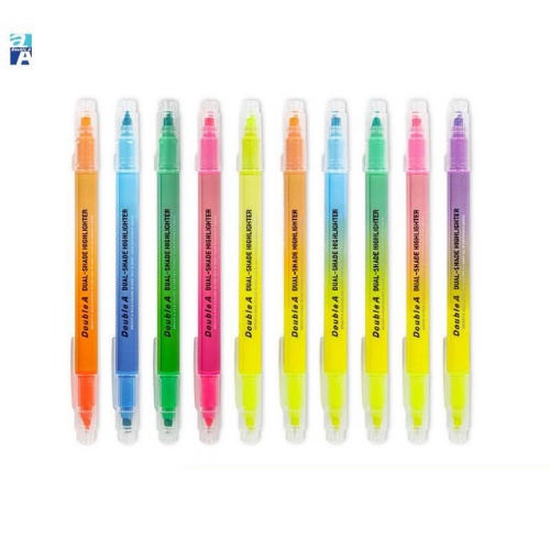 กล่อง12ด้าม-ไฮไลท์-2-หัว-dual-hilighter-สี-bright-yellow-mild-blue