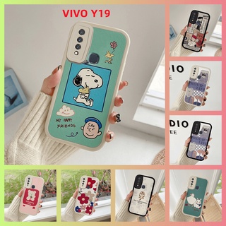 เคส Vivo Y19 เคสโทรศัพท์ซิลิโคนกันกระแทก สนูปปี้. ลายน่ารัก KLQ