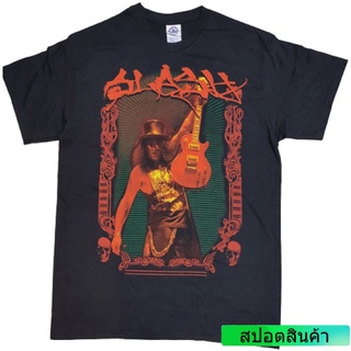 สไตล์ใหม่ เสื้อยืด SLASH ลิขสิทธิ์แท้ ปี 2012 ผ้าฝ้ายแท้