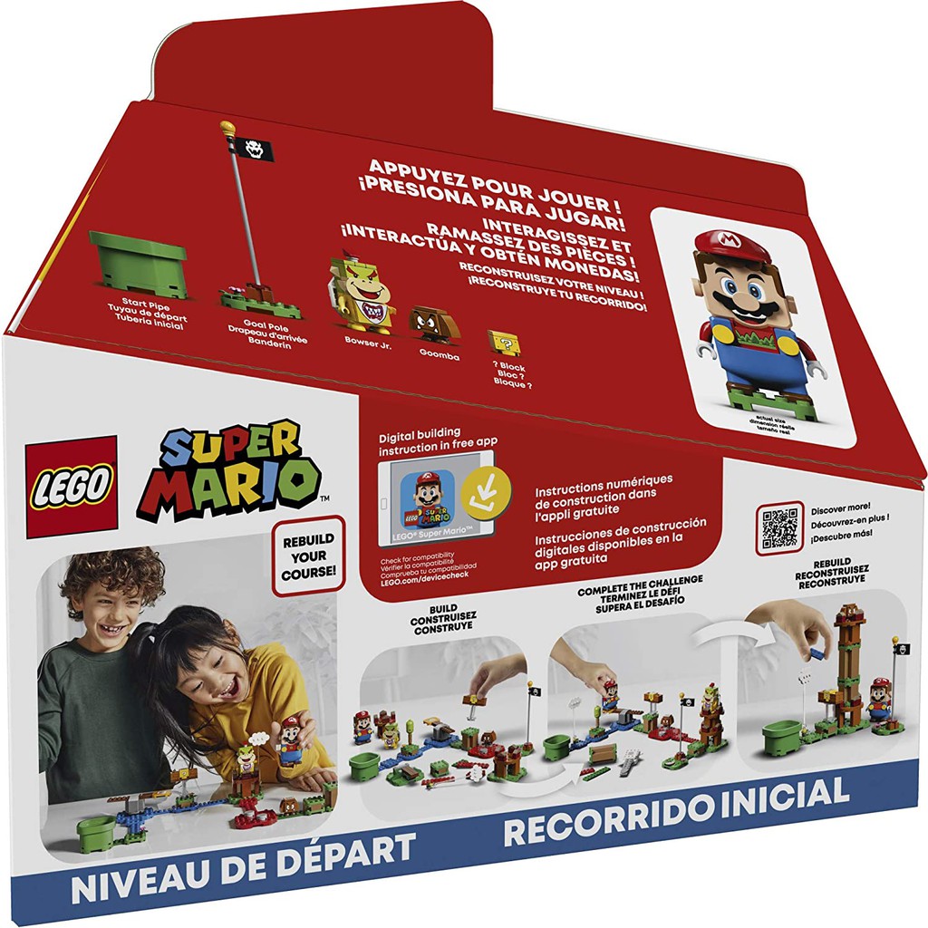 ภาพหน้าปกสินค้าLEGO Super Mario Adventures with Mario Starter Course 71360 จากร้าน newbrickshop บน Shopee