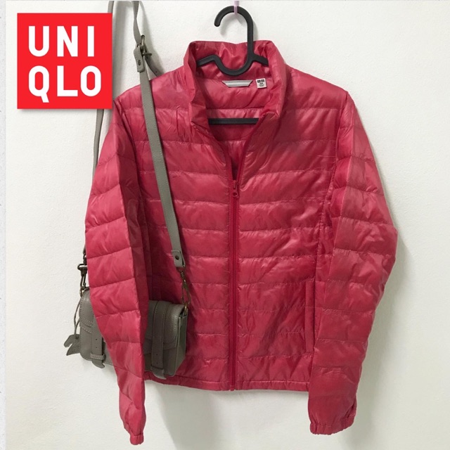 uniqlo-down-jacket-size-150-ของเด็กโตหรือผู้หญิงsize-s-ขนเป็ด