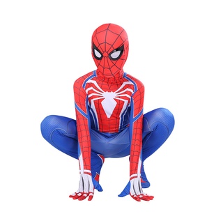 ชุดเครื่องแต่งกายคอสเพลย์ Marvel Spider-Man Tights Speed Fighting Suit Game สําหรับเด็ก และผู้ใหญ่