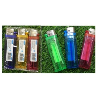 สินค้า ไฟแช็ค ไปแช็คคละสี จุดไฟ แพ็ค3ชิ้น (DBHH-0023)