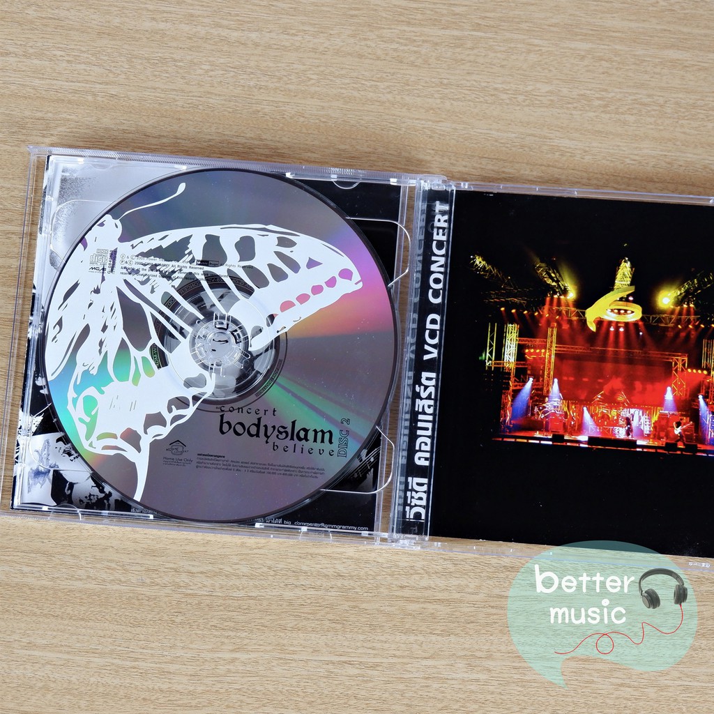 2CD/concert bodyslam believe/【J18】 /-