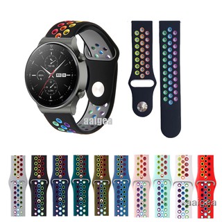 สายนาฬิกาข้อมือซิลิโคน สําหรับ Huawei Watch GT4 46 มม. GT3 SE 42 มม. 46 มม. GT 2 2e GT2 Pro