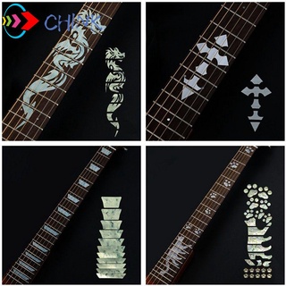 CHINK สติ๊กเกอร์ Fretboard 22 สไตล์สําหรับติดตกแต่งกีตาร์ไฟฟ้า