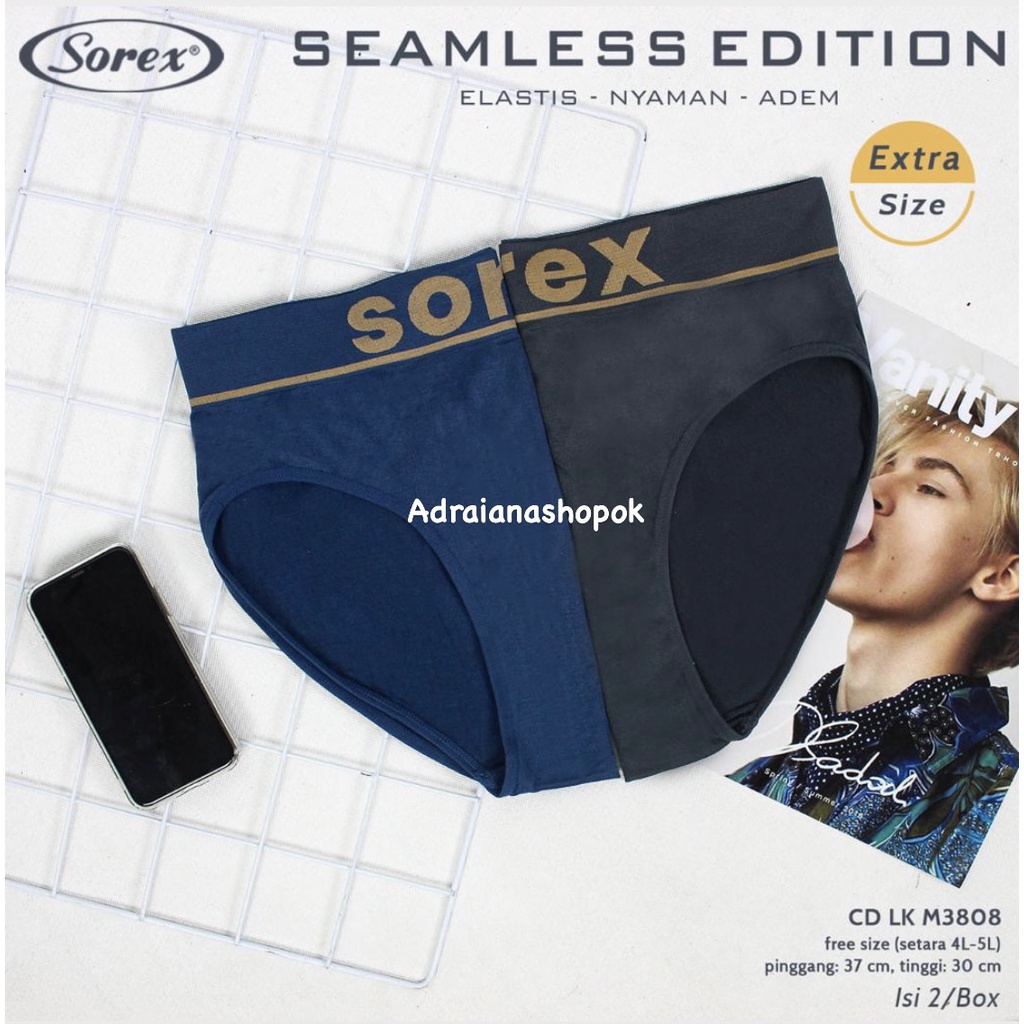 กางเกงในผู้ใหญ่-jumbo-cd-guys-bigsize-brief-sorex-rajut-seamless-สําหรับผู้ชาย