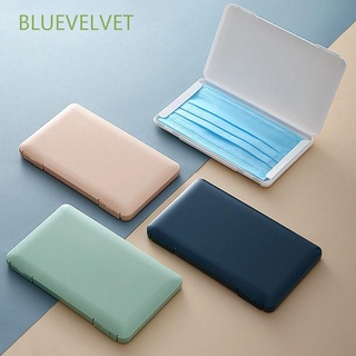 Bluevelvet กล่องเก็บหน้ากากทรงสี่เหลี่ยมกันฝุ่นแบบพกพาหลากสี 1ชิ้น