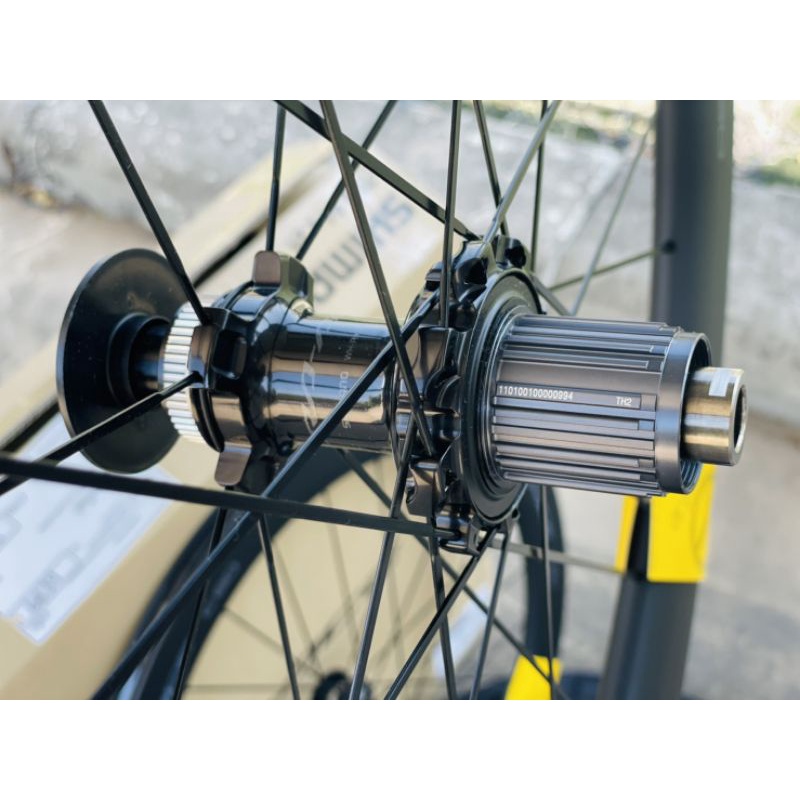 ล้อจักรยานเสือหมอบ-shimano-dura-ace-wh-r9270-c60-ฟูลคาร์บอนทรงแอโร่-ขอบสูง-60mm-ของแท้