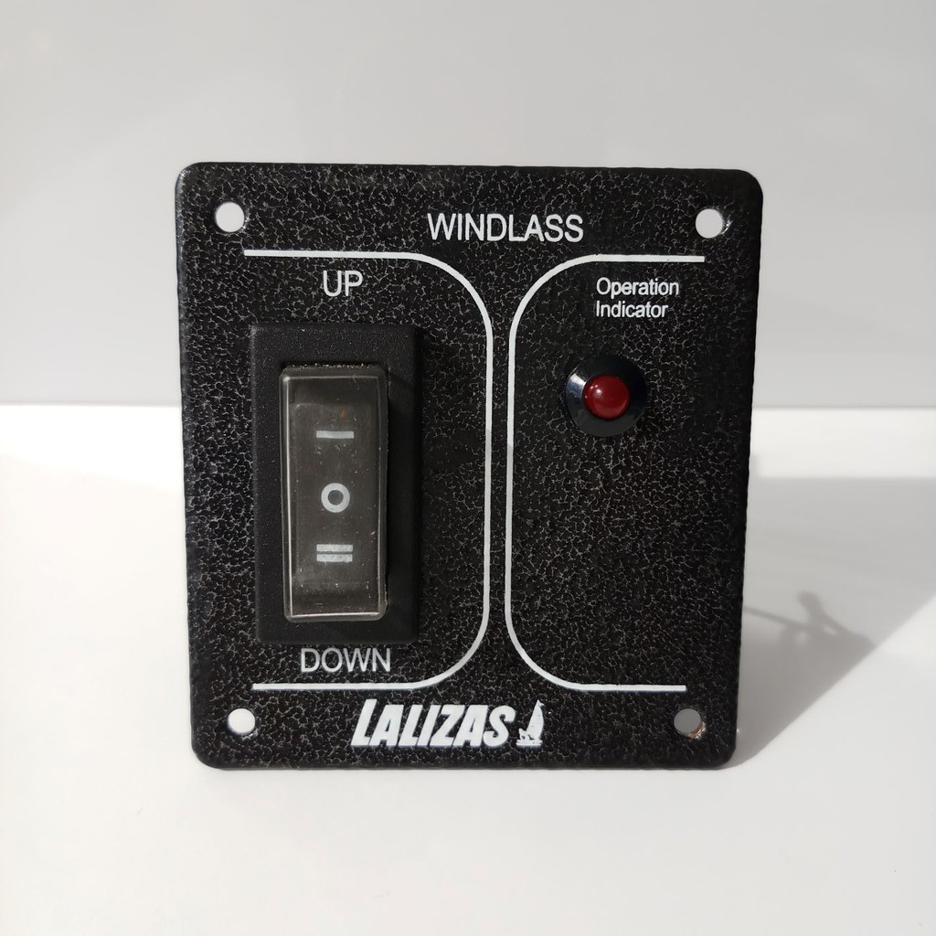 สวิทซ์เครื่องกว้านสมอเรือ Panel mount windlass switch 2''x3'',5A ...