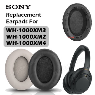 แผ่นรองหูฟัง หนังนิ่ม แบบเปลี่ยน สําหรับ Sony WH-1000XM3 2 4