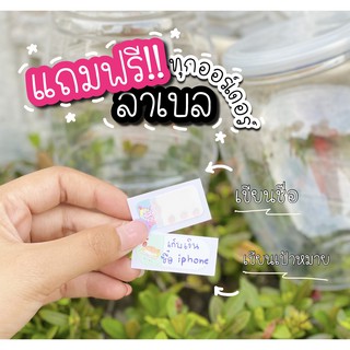 ภาพขนาดย่อของภาพหน้าปกสินค้าใส่โค๊ดSBAGUYYลด15% ออมสิน ราคาส่ง 12-28ใบ ฟรีลาเบลทุกใบ ออมสินพลาสติกสูง แบบฝาดึง และมีสติ๊กเกอร์ไดคัท จากร้าน dadaindiizshop บน Shopee