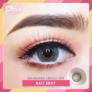 BALI Gray บิ๊กอาย สีเทา Dream Color 1 ฝาม่วง สวยสะดุดตา ตาโต bigeyes bigeye บิ๊กอายสีเทา สายตาสั้น แฟชั่น ค่าสายตา เทา