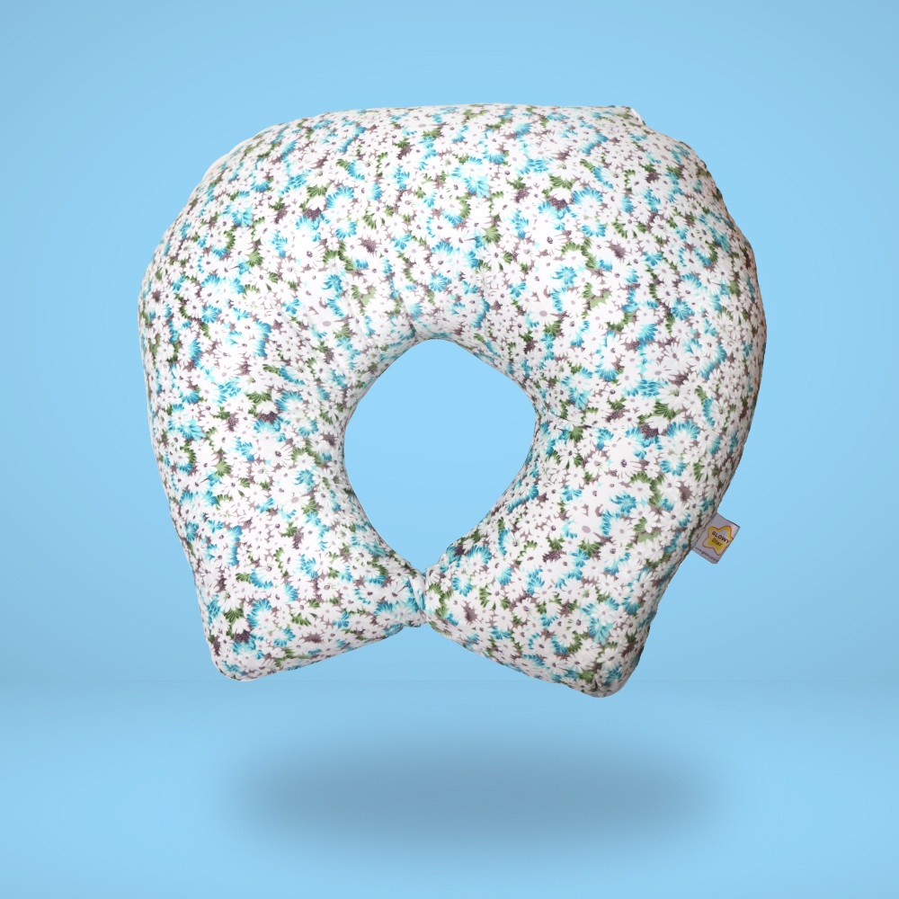 ภาพประกอบของ GLOWY หมอนรองให้นม Nursing Pillow ผ้าด้านในกันไรฝุ่น พร้อมปลอก Cotton 100%