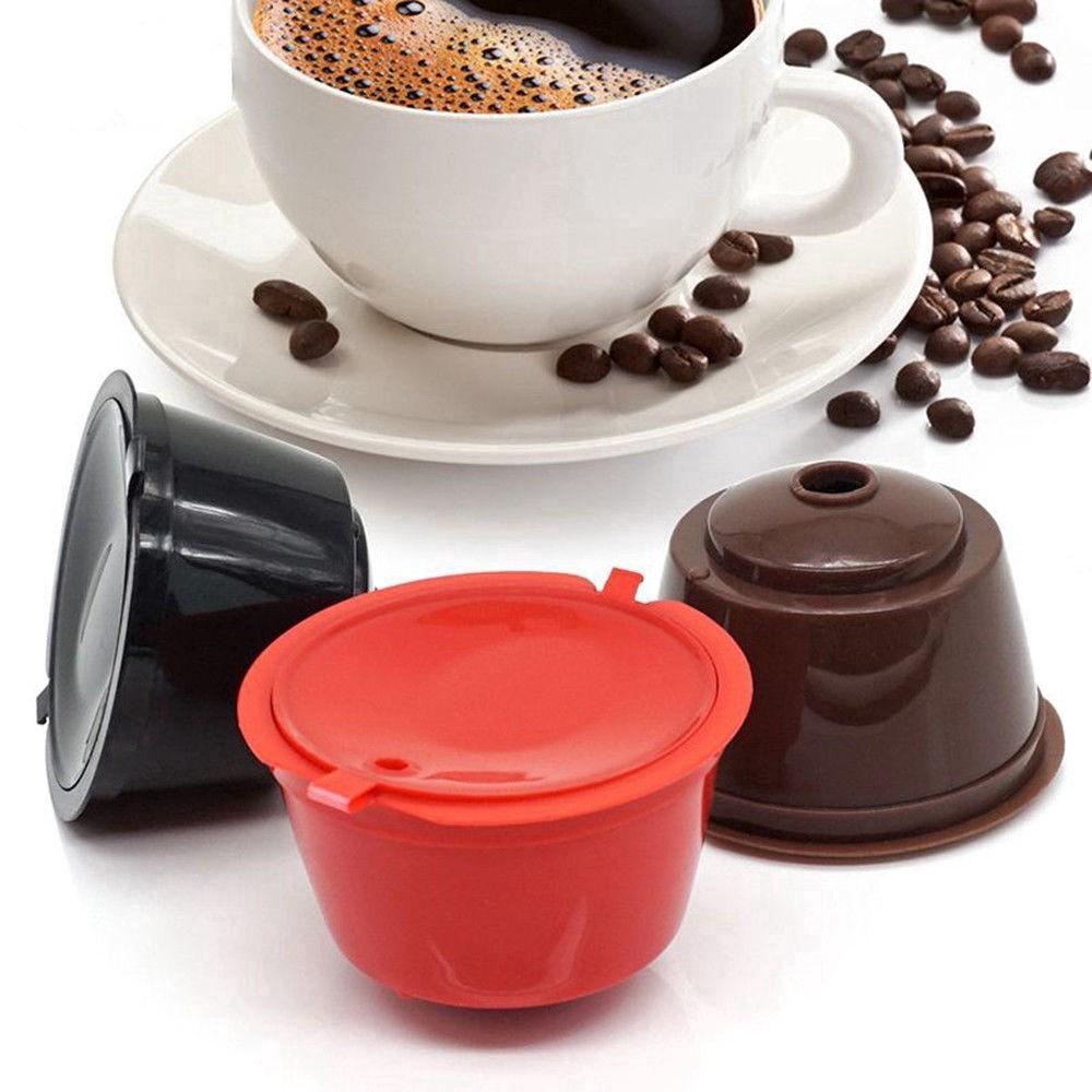 ถ้วยแคปซูลกาแฟแบบรีฟิล สำหรับเครื่องชงกาแฟ 6 สี