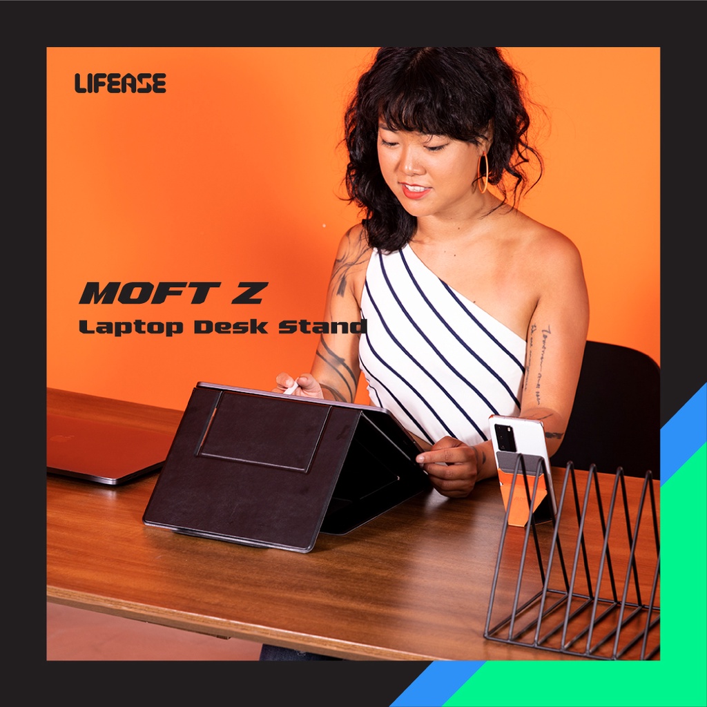 ภาพหน้าปกสินค้าMOFT Z 5-1 LAPTOP DESK STAND ฐานวาง "แล็ปท็อป" ที่มีรูปแบบการวางได้ถึง 5 แบบ (ของพร้อมส่งทันที) จากร้าน lifease บน Shopee